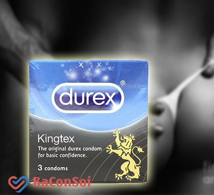 Sản Phẩm Bao cao su Durex Kingtex