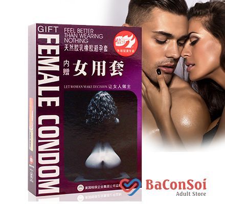 Sản Phẩm Bao cao su nữ Female Condom quyến rũ tự tin