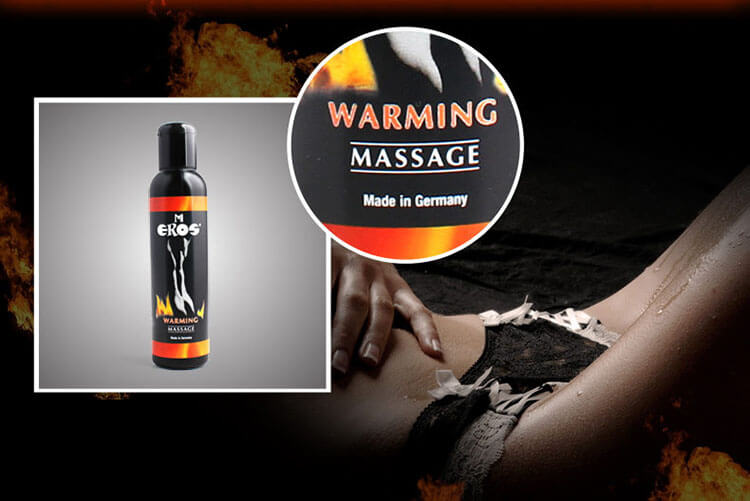 dầu massage làm nóng cơ thể
